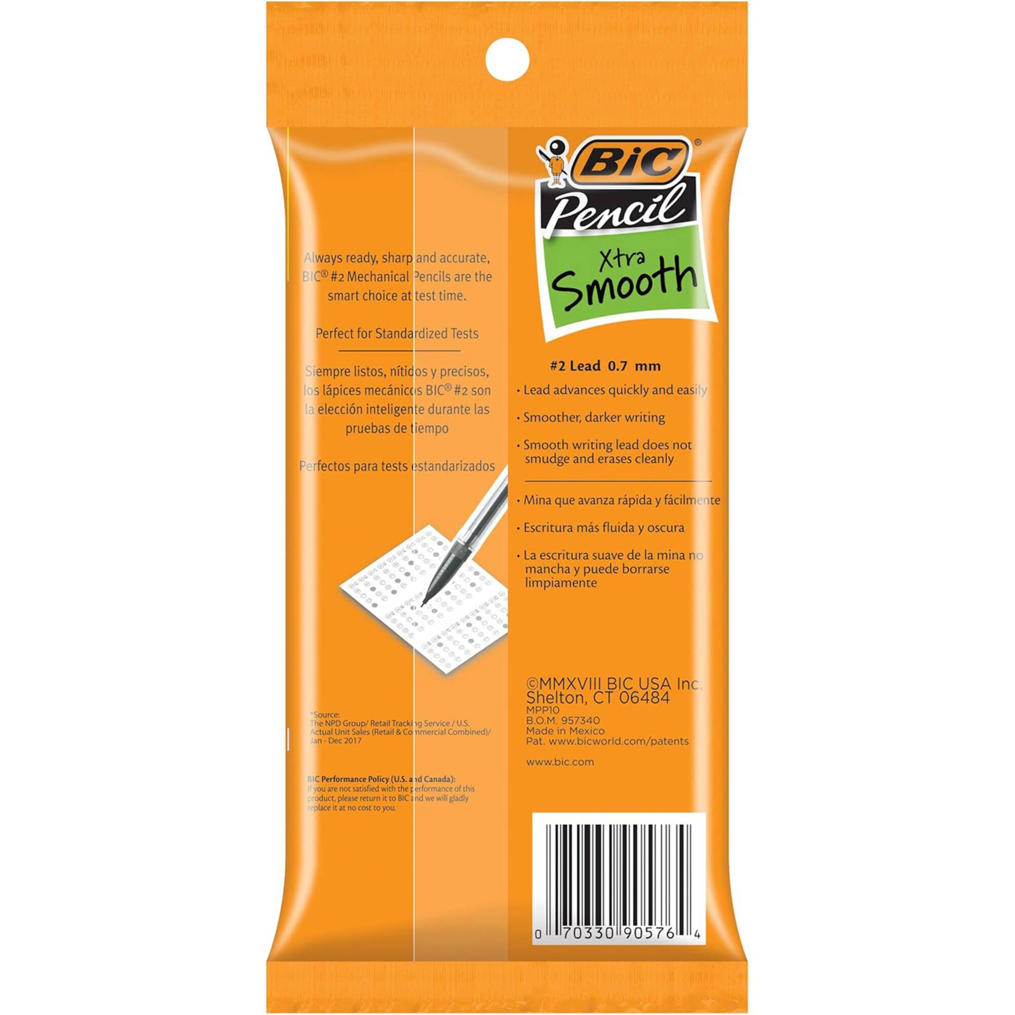 BIC® Mechanical 0.7mm Pencils, 3 Packs of 10